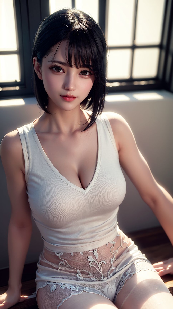 AI Generation ~ Chris-short hair girls