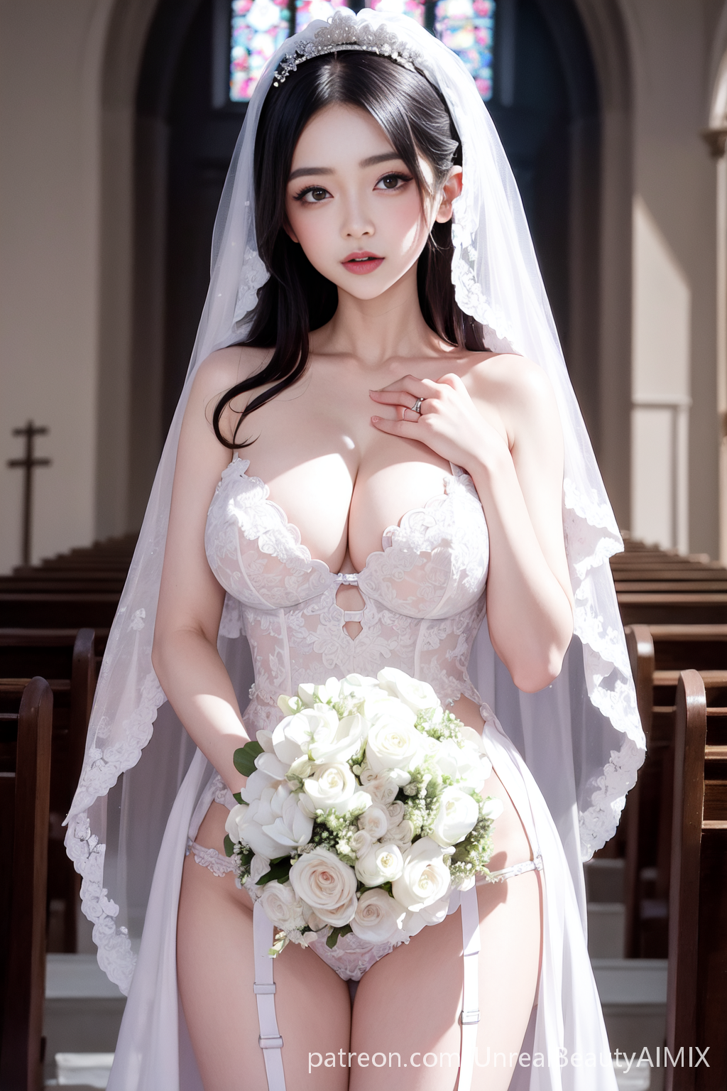 AI-wedding dress