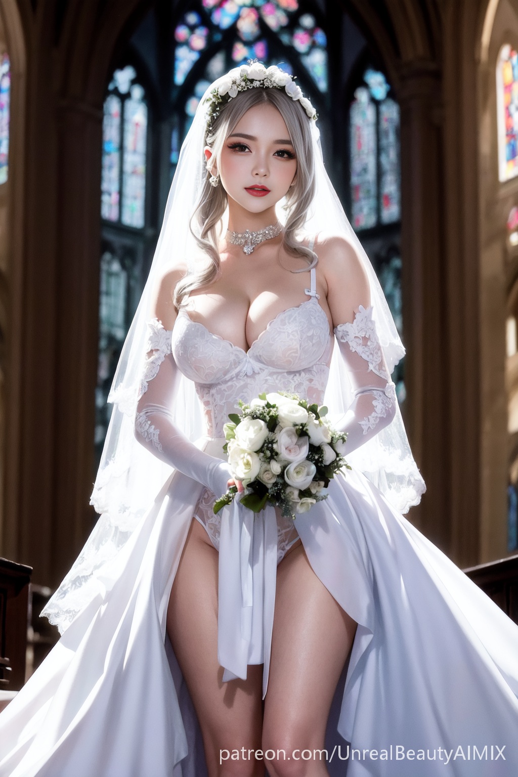 AI-wedding dress