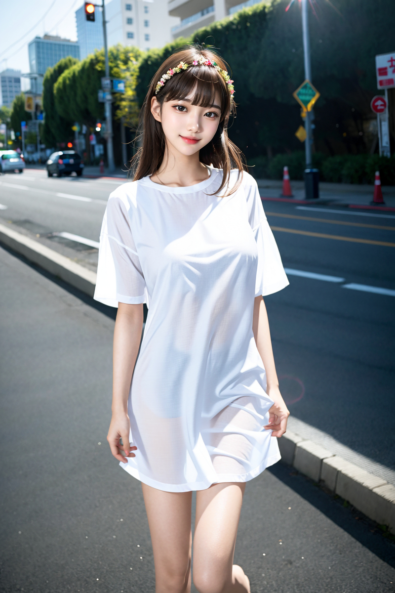 AI-generated ~ Natsune_AI-Lustful girl like this... 2 (I want a girl like