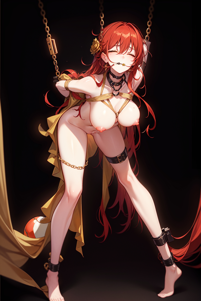 🔞AI Generation ~ BoBo-Himeko Paizuri 3
