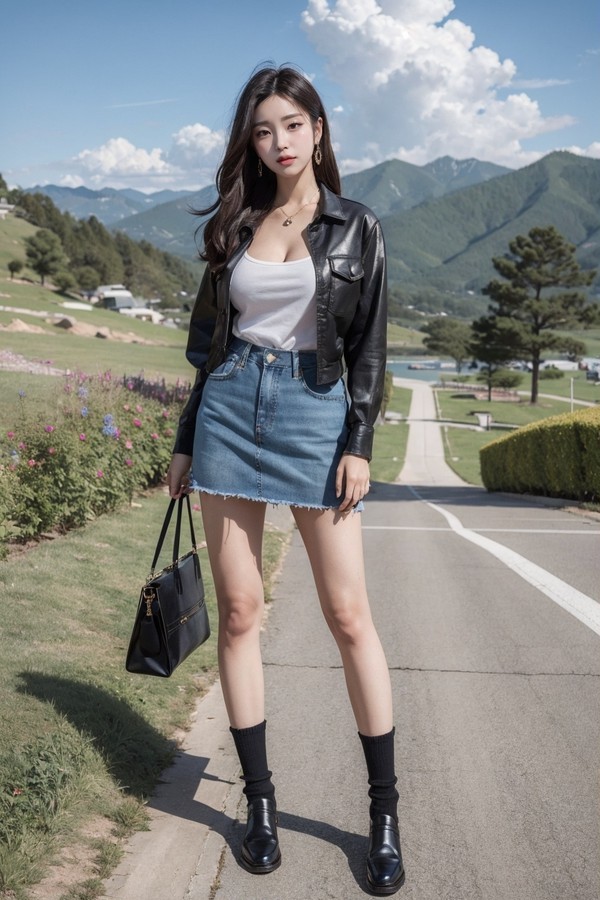 AI-Asian girlfriends with big tits
