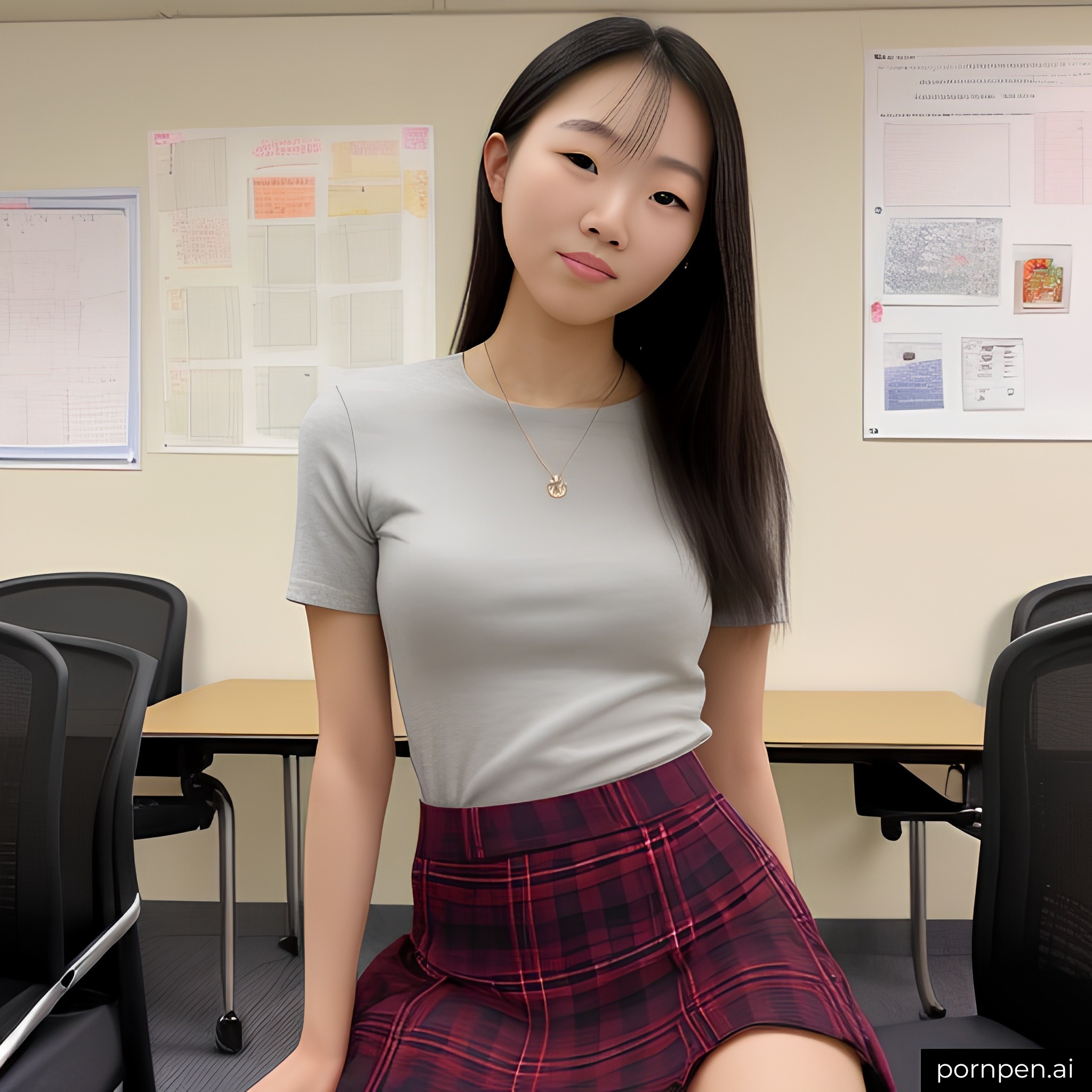 Korean students - AI generated