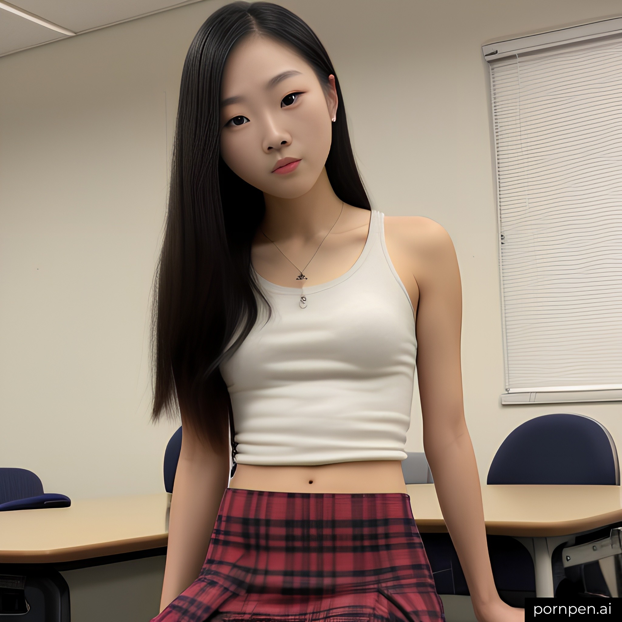 Korean students - AI generated