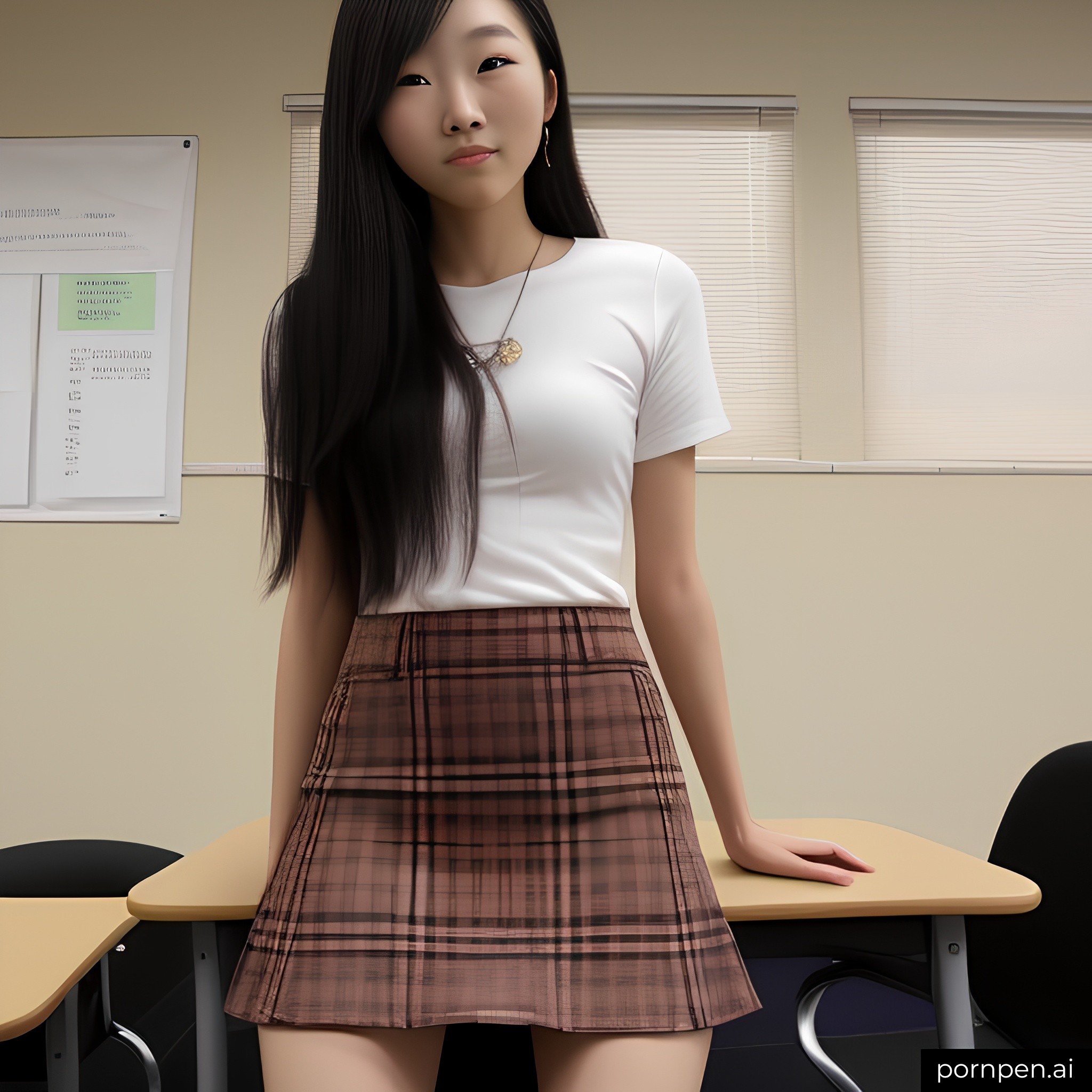 Korean students - AI generated
