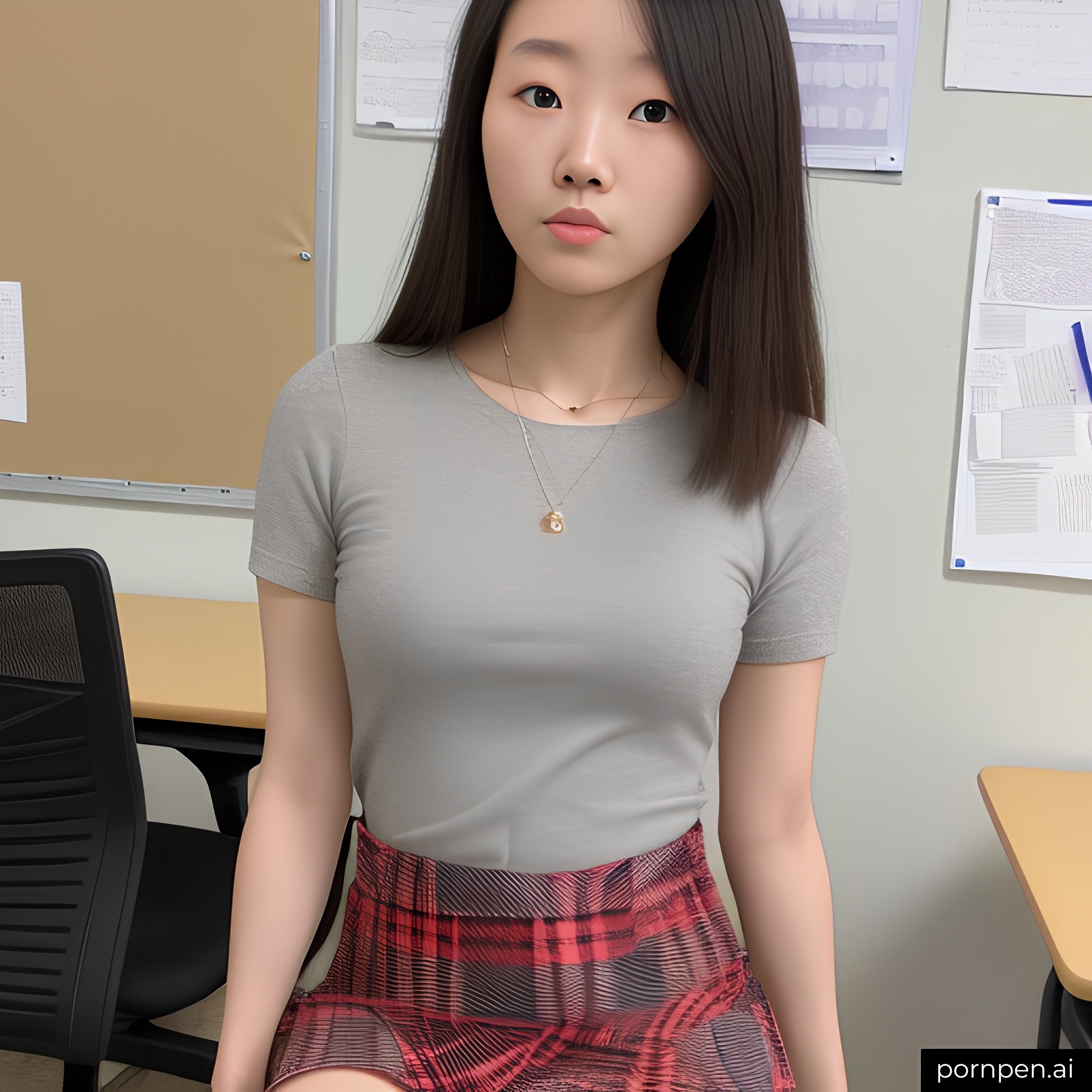 Korean students - AI generated