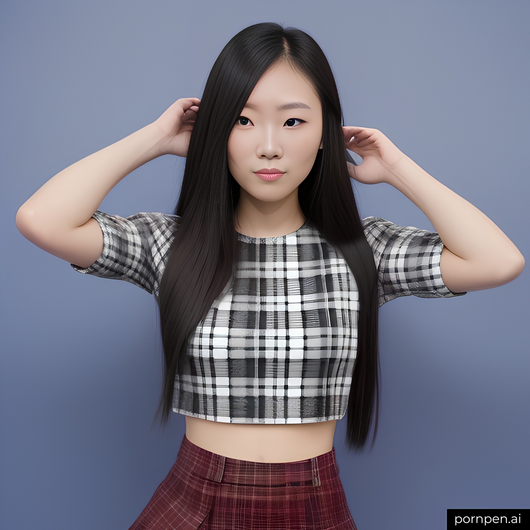 Korean students - AI generated
