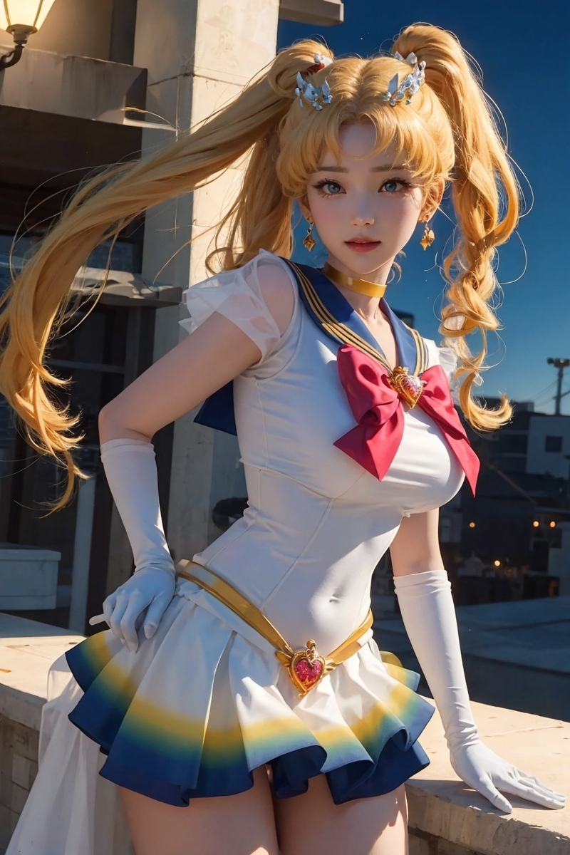 AI生成~AiMakeGirl-月野うさぎ（美少女戰士） - 貼圖 - AI寫真 -