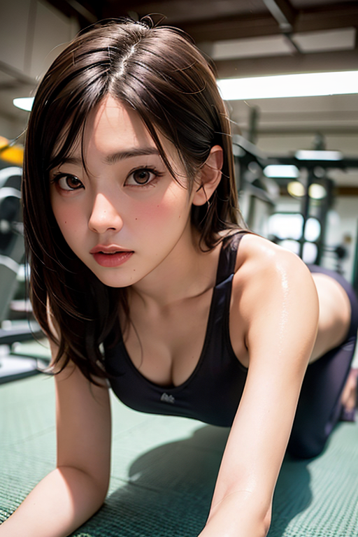 瑜珈女孩