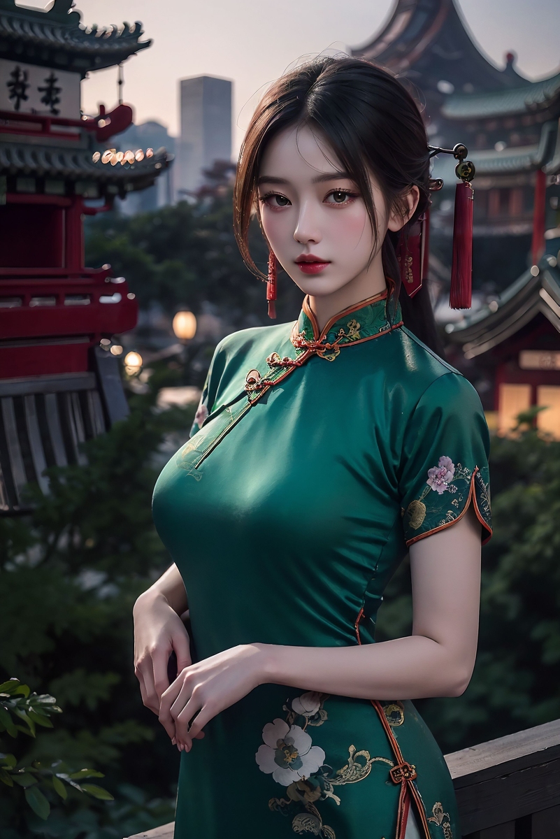🔞AI生成~AI Beauty🔞-No65🔞Cheongsam Chinese