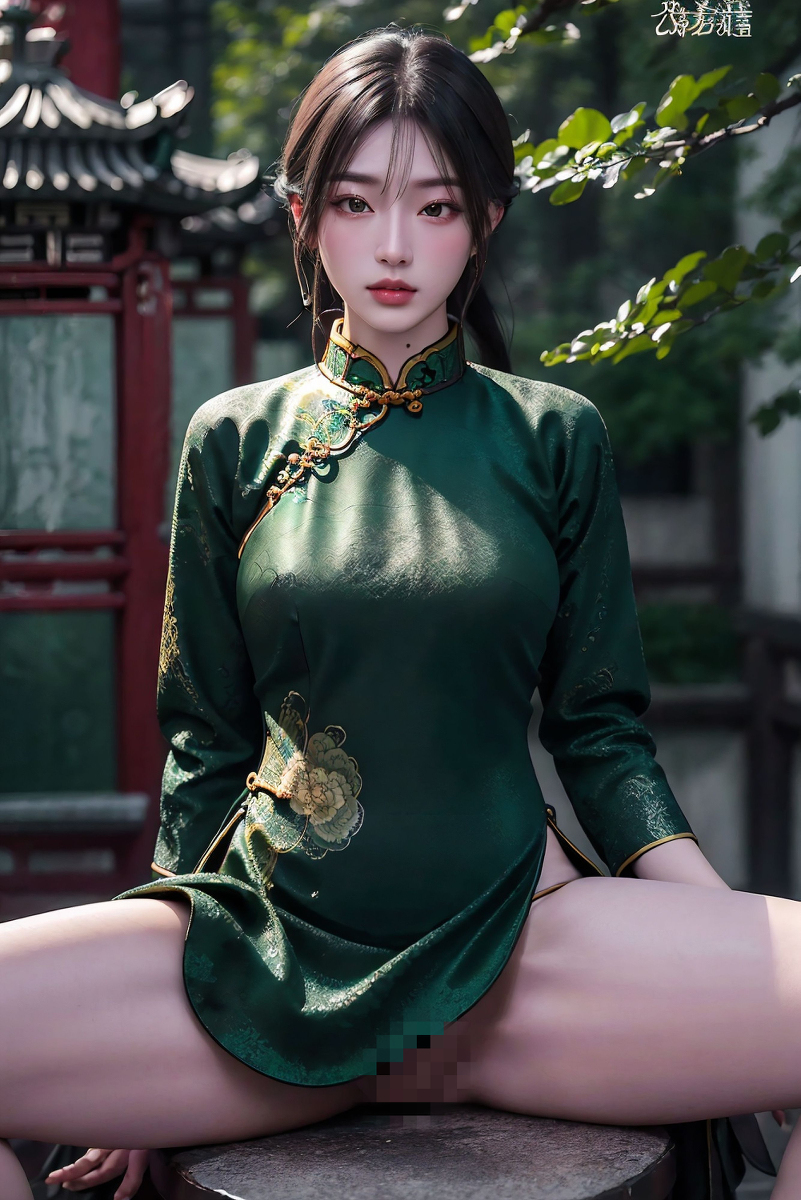 🔞AI生成~AI Beauty🔞-No65🔞Cheongsam Chinese