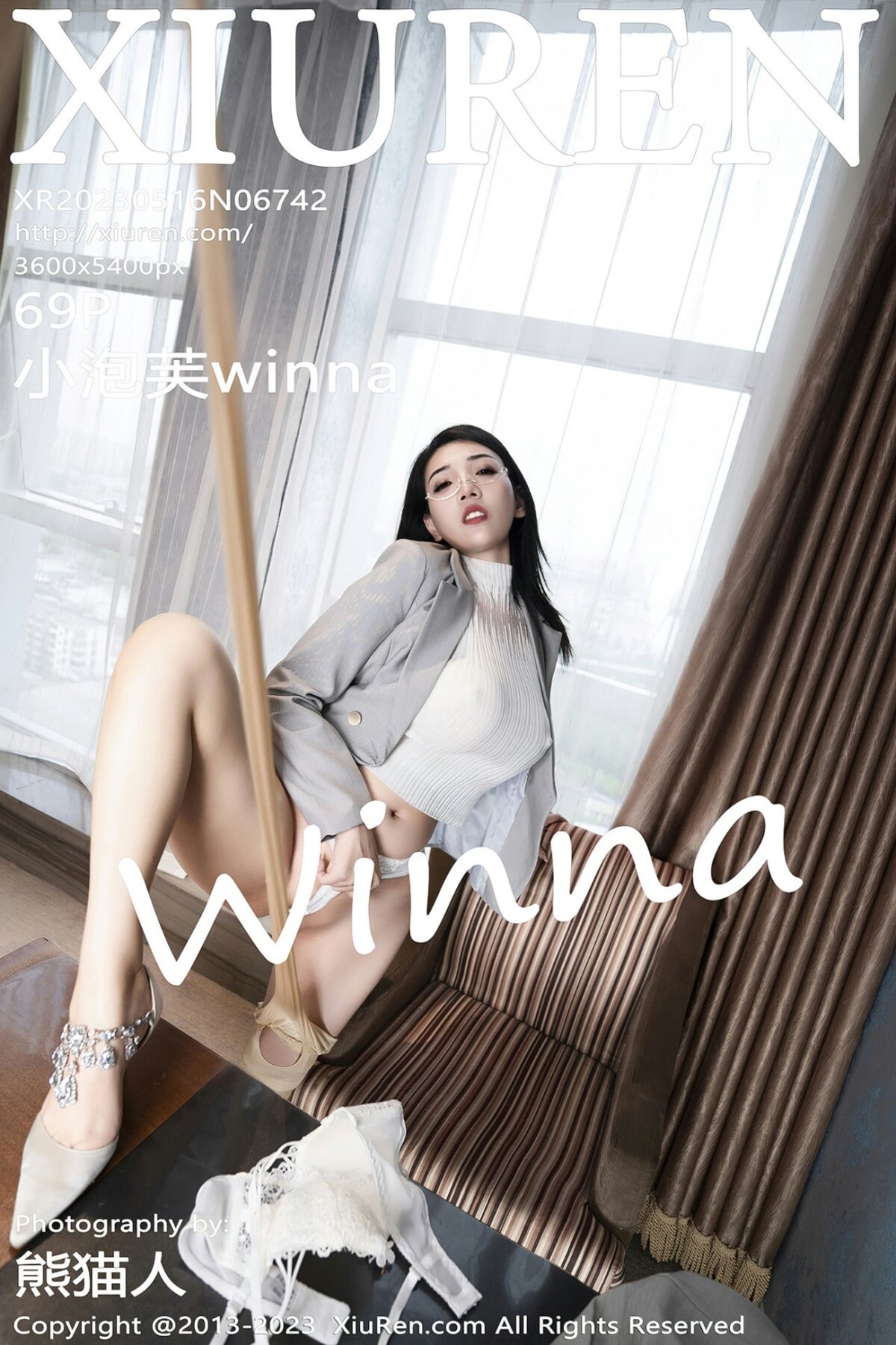 【XiuRen秀人網】2023.05.16 Vol.6742 小泡芙winna 完整版無水印寫真【69P】 - 貼圖 - 絲襪美腿 -
