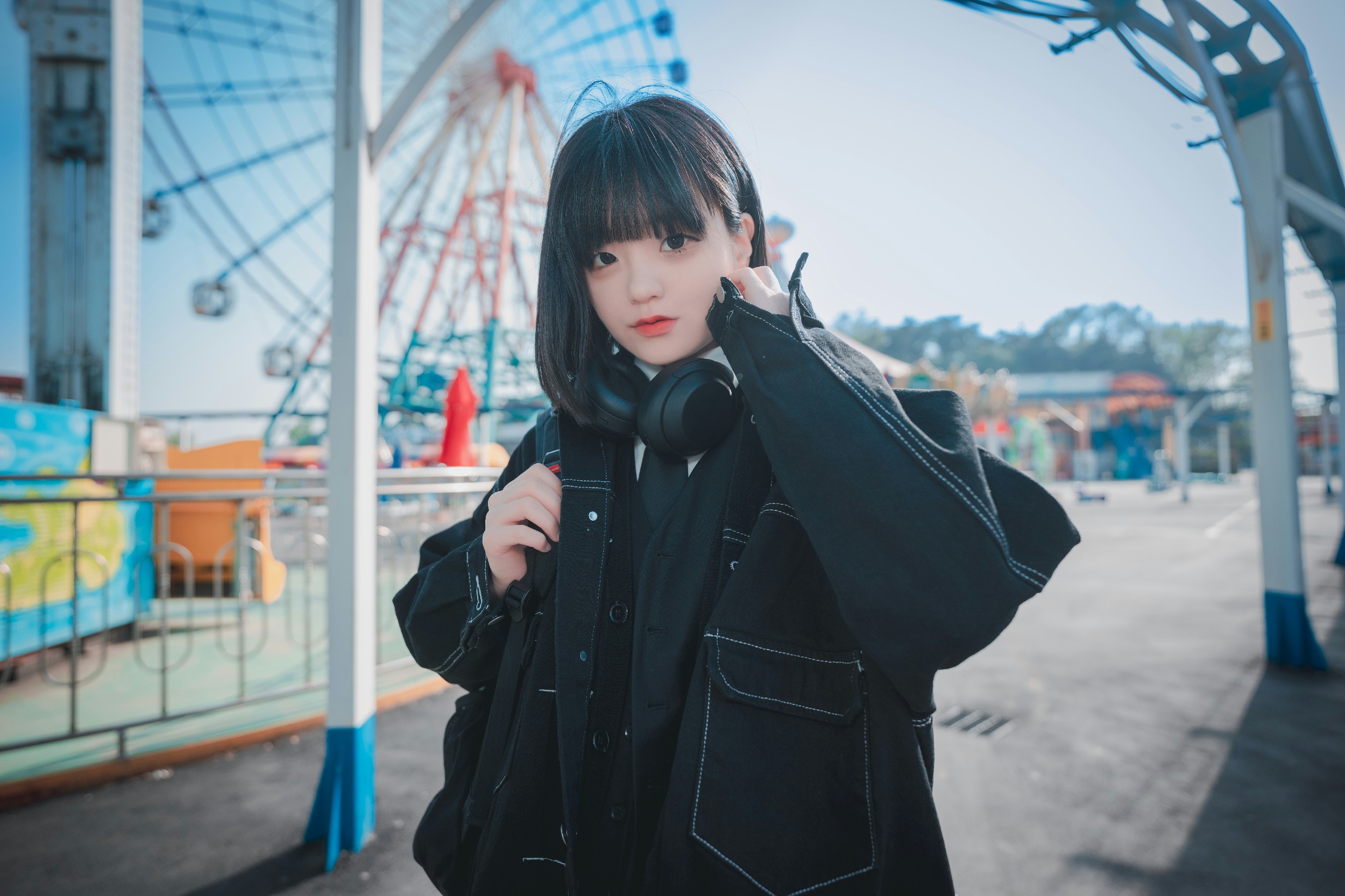 DJAWA Photo - Jeong Jenny (정제니) - Theme Park Girl - 貼圖 - 清涼寫真 -