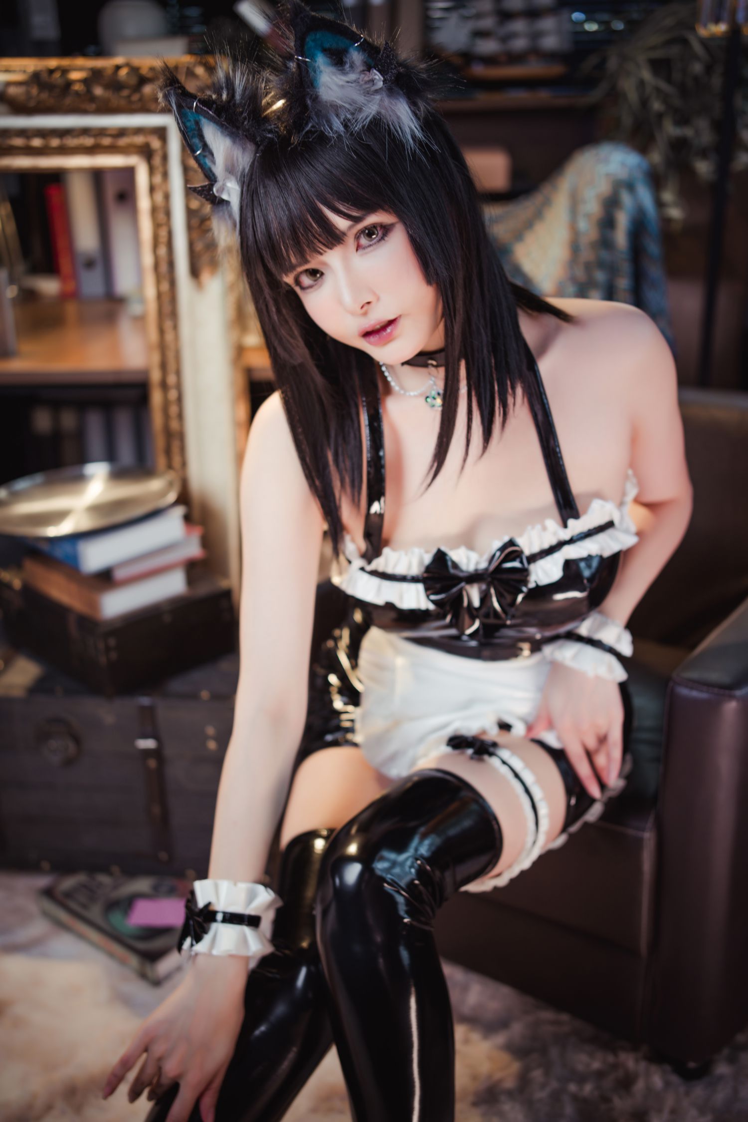 秋和柯基 貓女仆 - COSPLAY -
