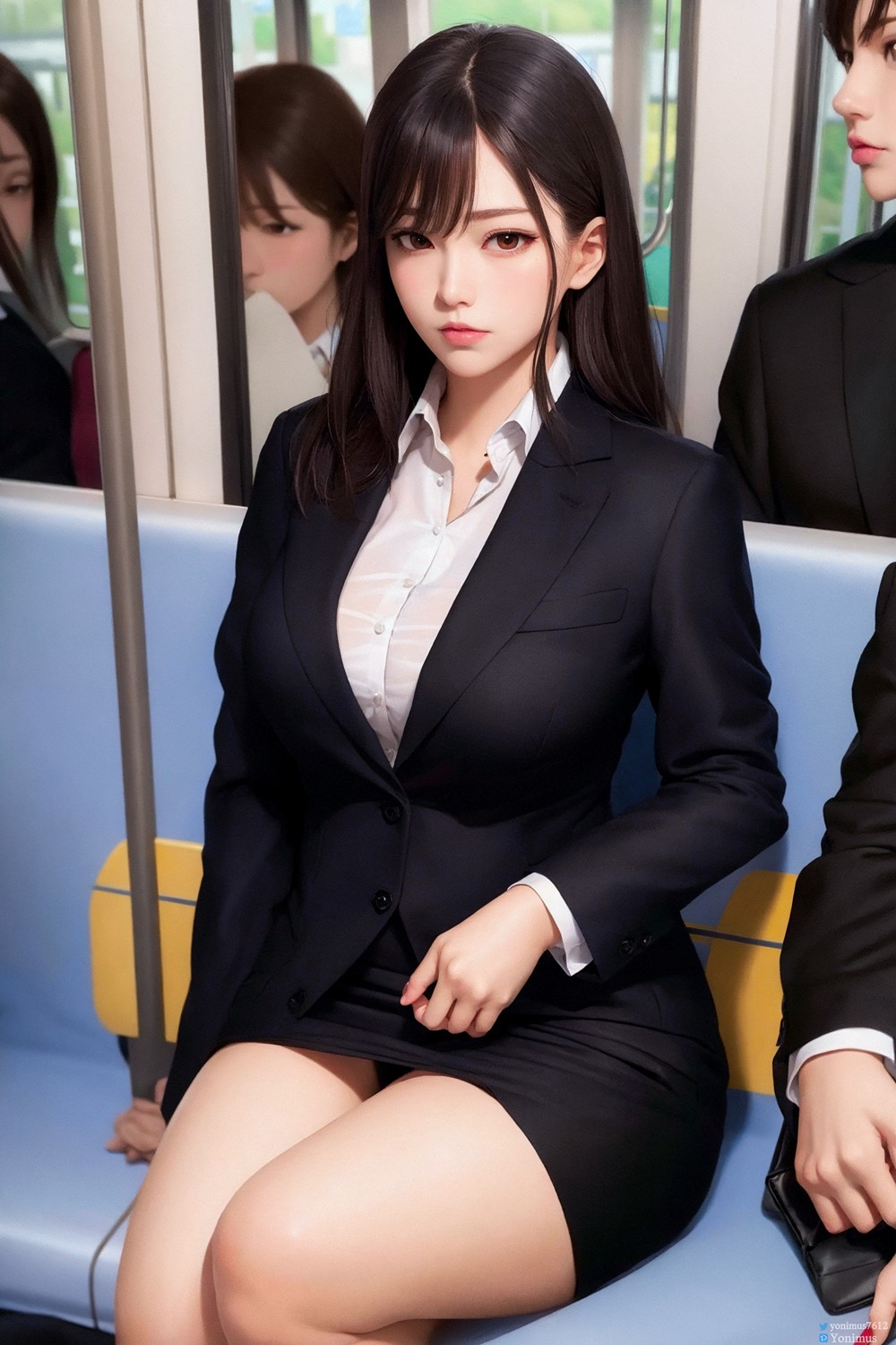 [Yonimus] Pretty intern of my office A 2 - 貼圖 - AI寫真 -