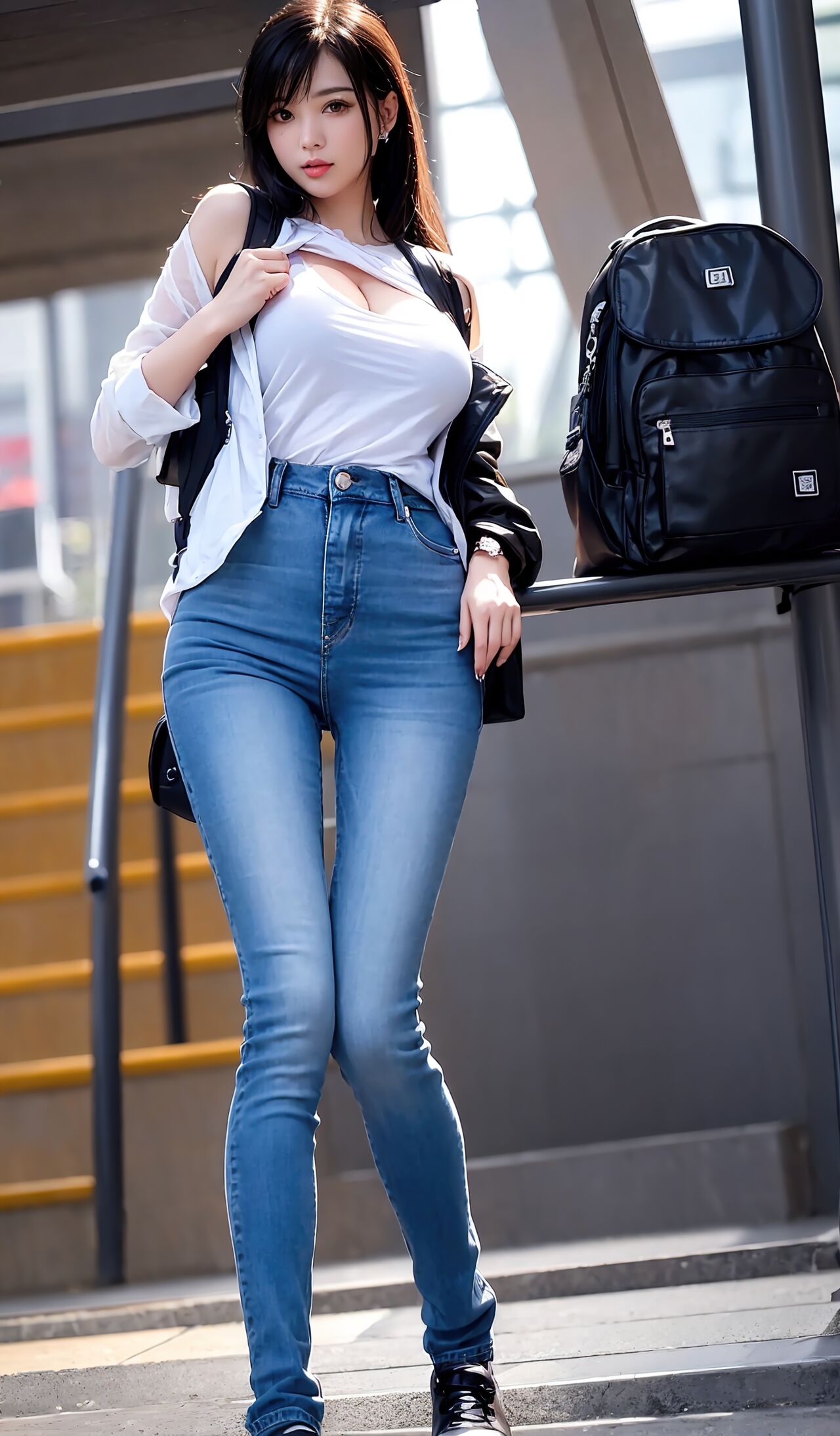 FANBOX ◆ Ink - Girl in Casual Wear
