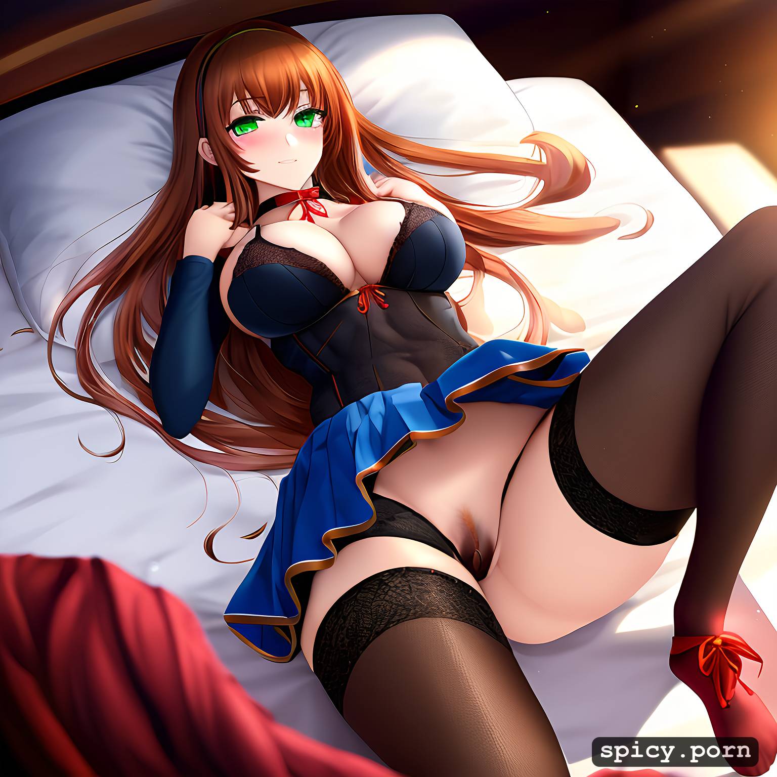18 yo, green eyes, doki doki literature club monika, only one person on the