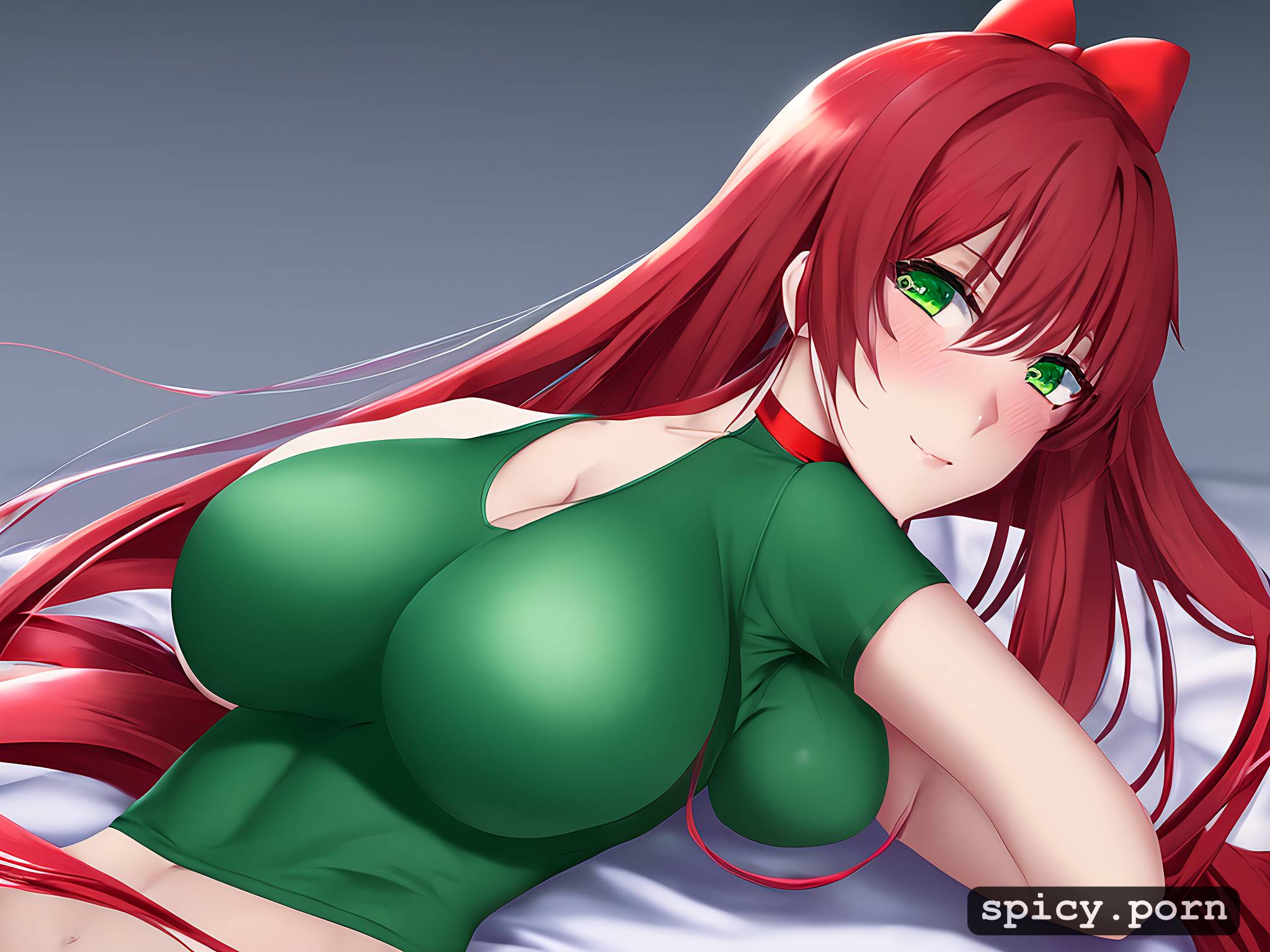 18 yo, green eyes, doki doki literature club monika, only one person on the