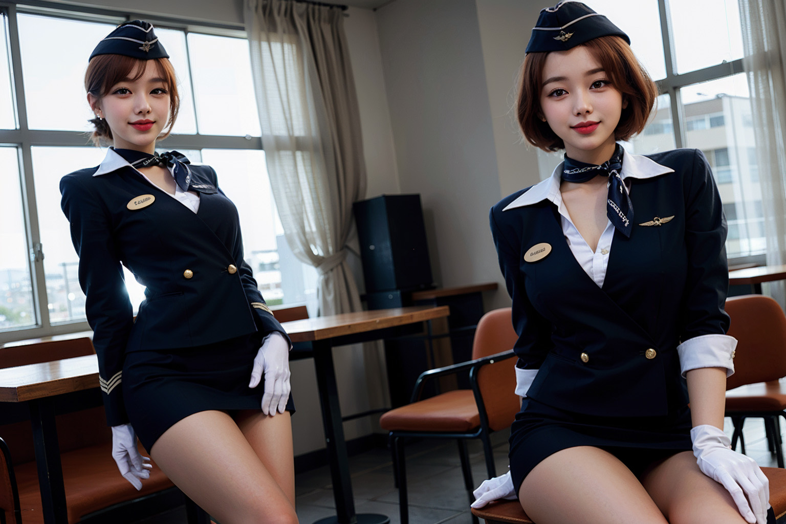 ★Patreon★ Pyramid_Airline Stewardess_1/2