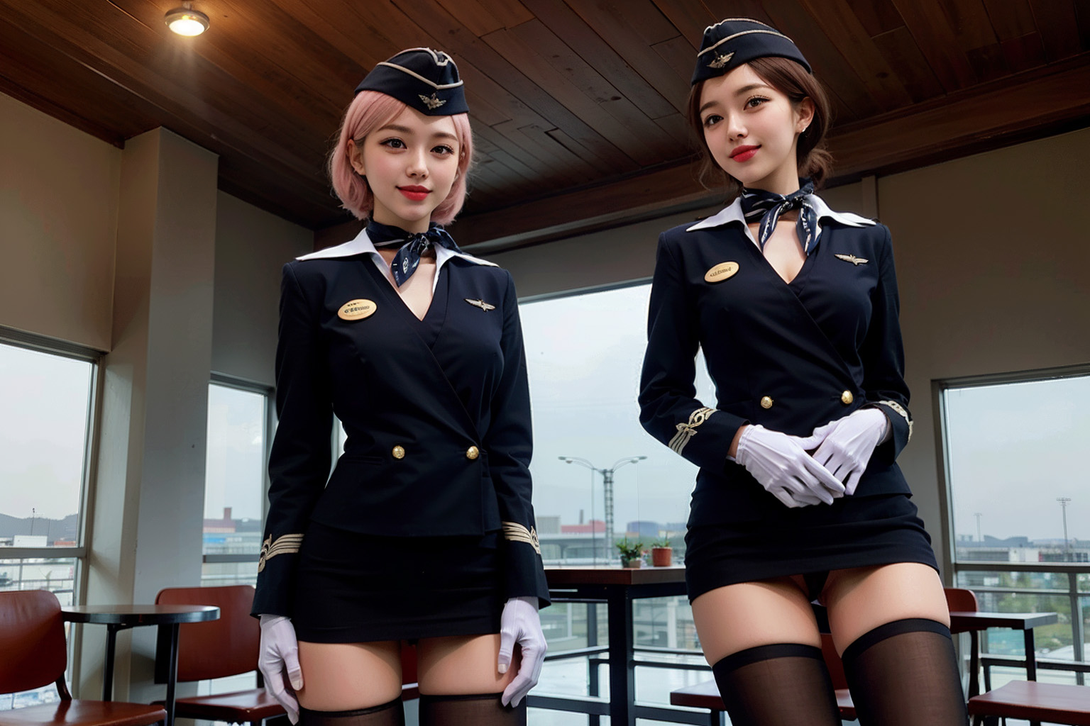 ★Patreon★ Pyramid_Airline Stewardess_1/2
