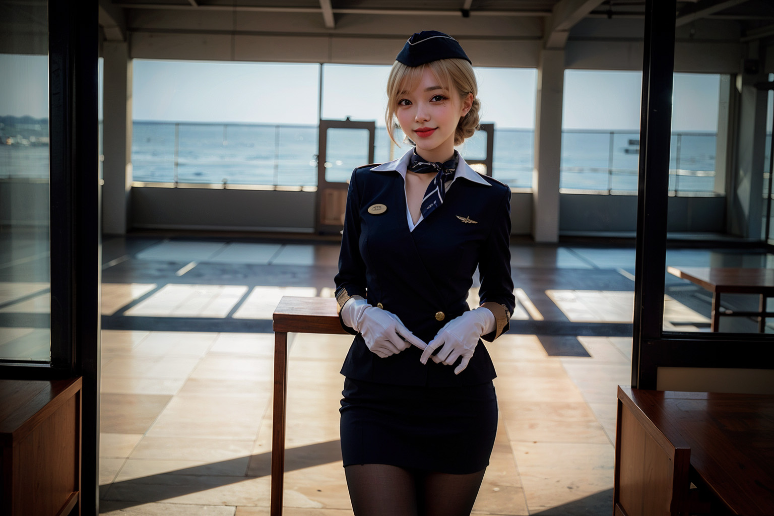 ★Patreon★ Pyramid_Airline Stewardess_1/2