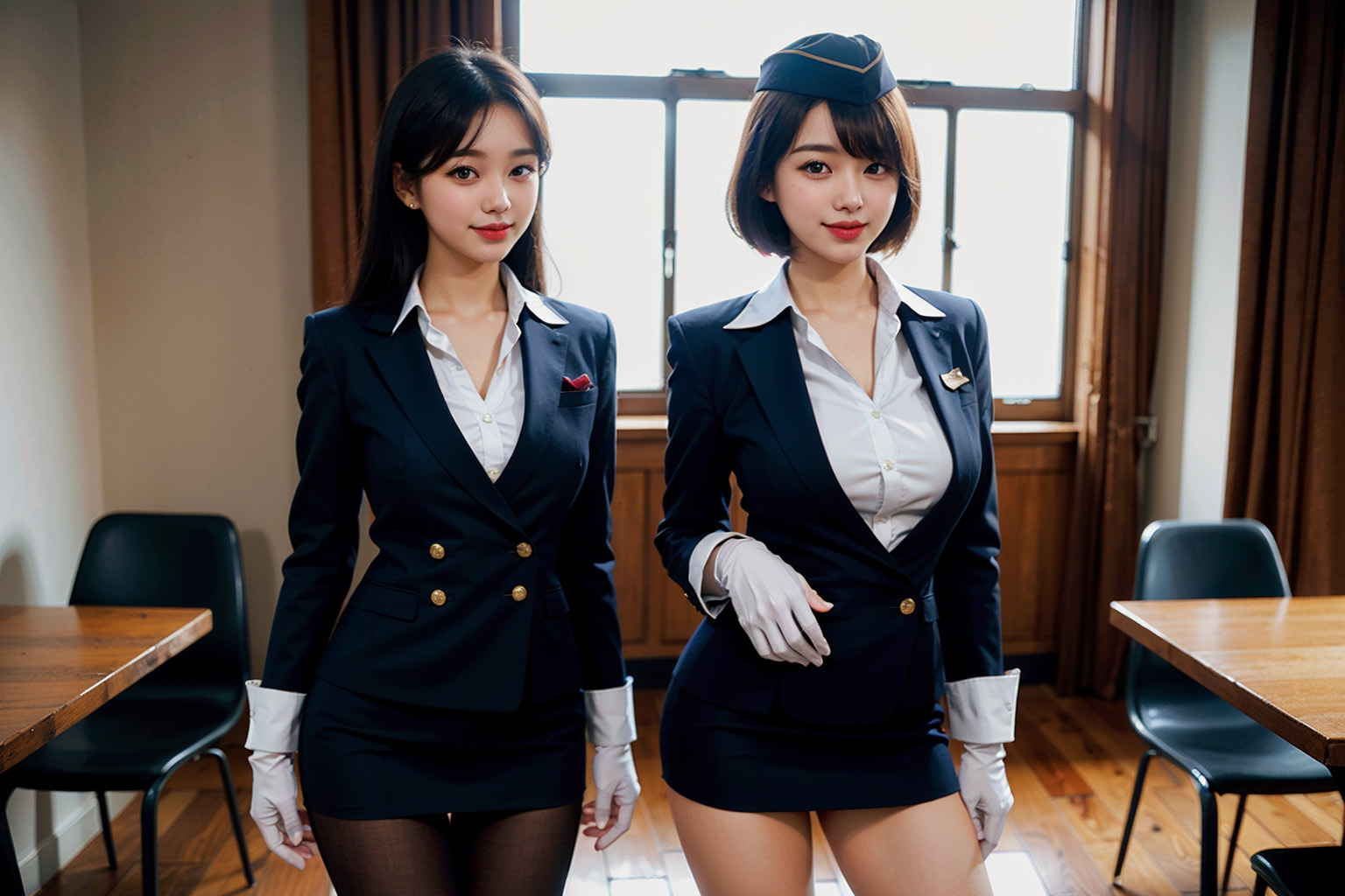 ★Patreon★ Pyramid_Airline Stewardess_1/2