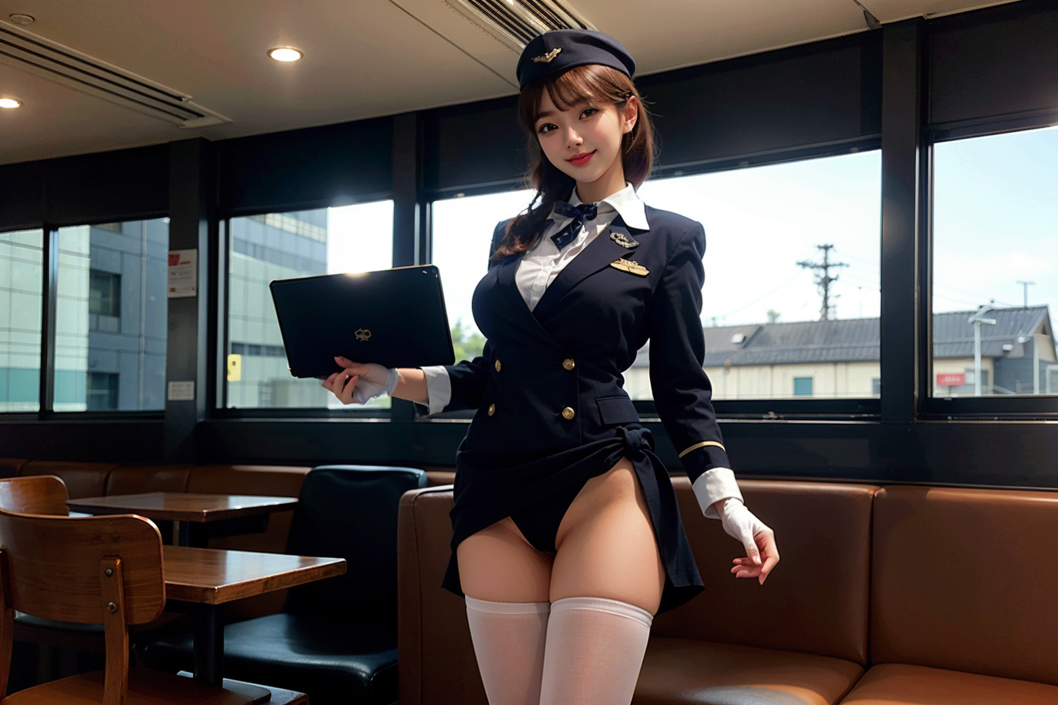 ★Patreon★ Pyramid_Airline Stewardess_1/2