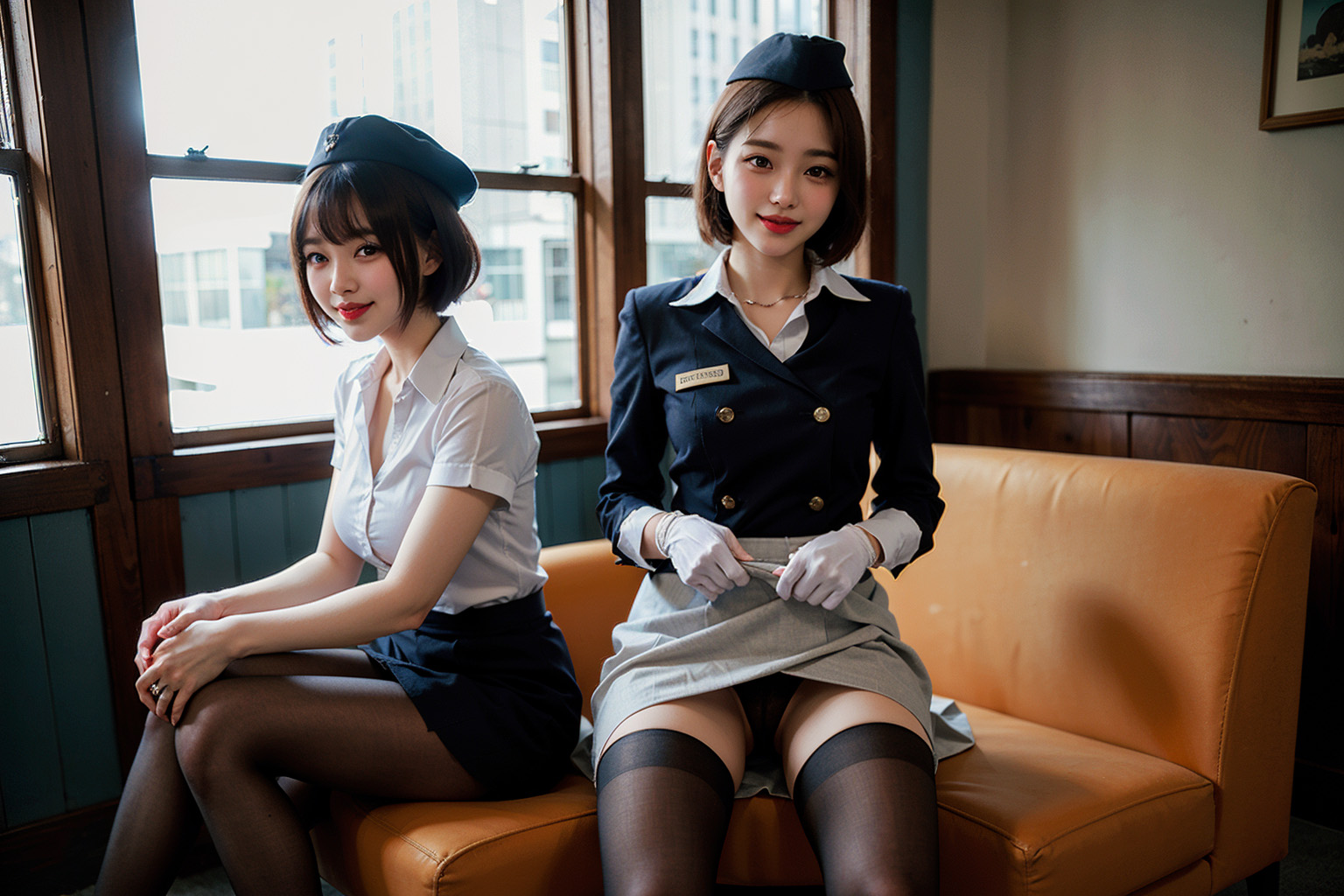 ★Patreon★ Pyramid_Airline Stewardess_1/2