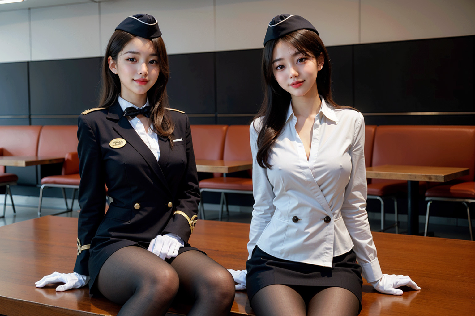 ★Patreon★ Pyramid_Airline Stewardess_1/2