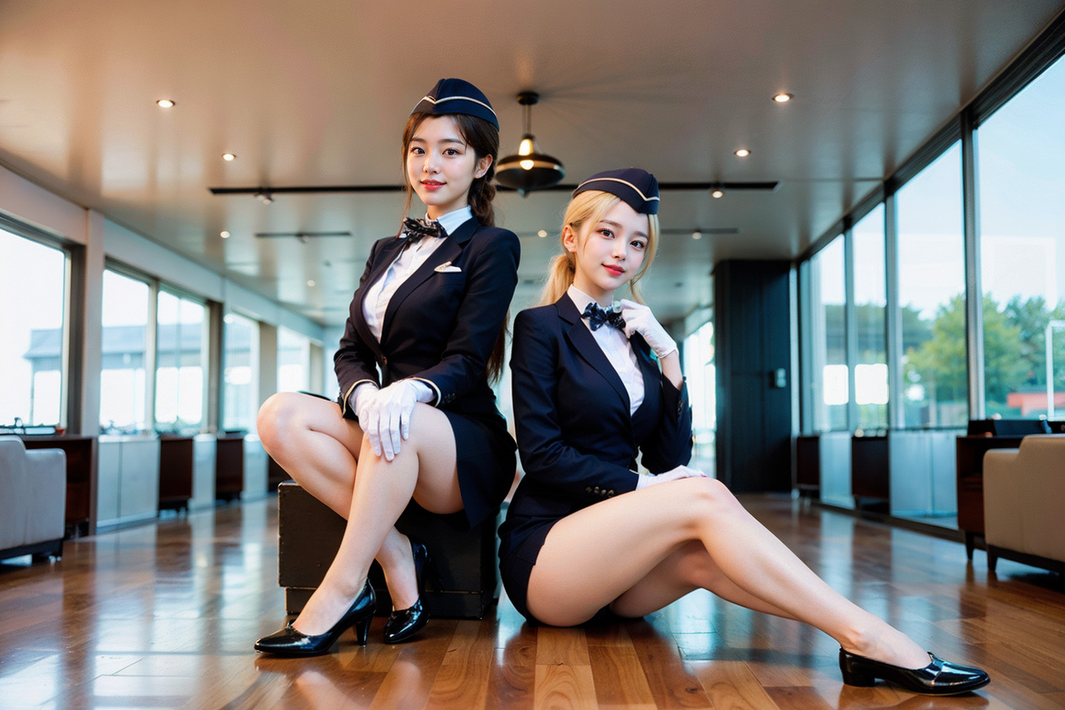 ★Patreon★ Pyramid_Airline Stewardess_1/2