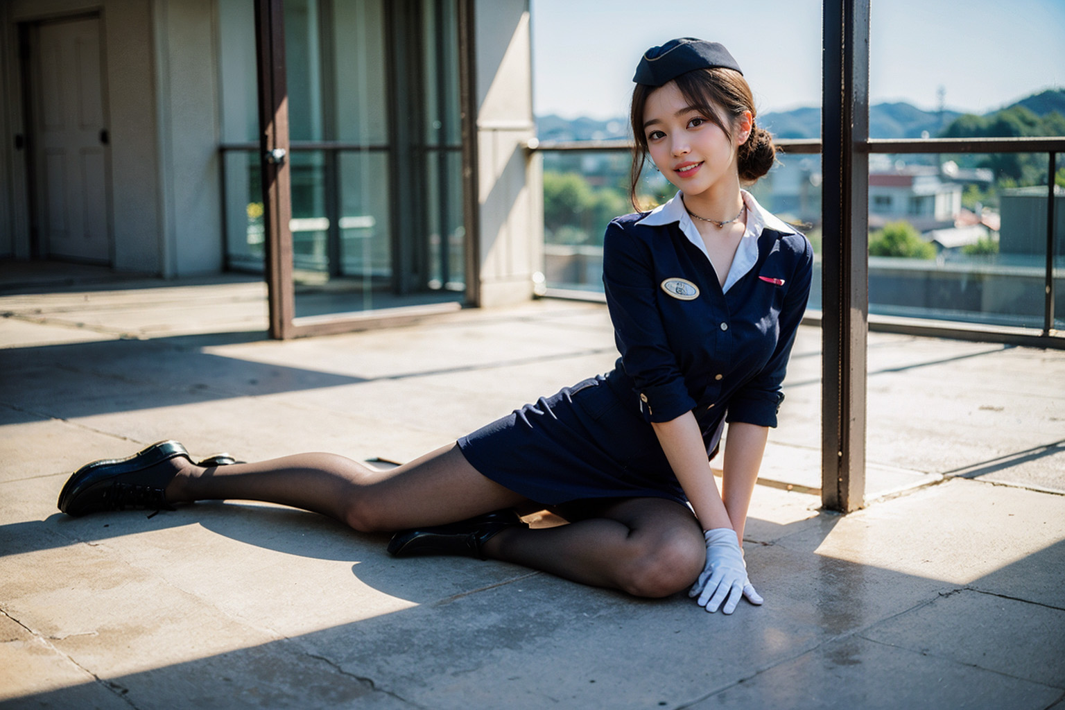 ★Patreon★ Pyramid_Airline Stewardess_1/2