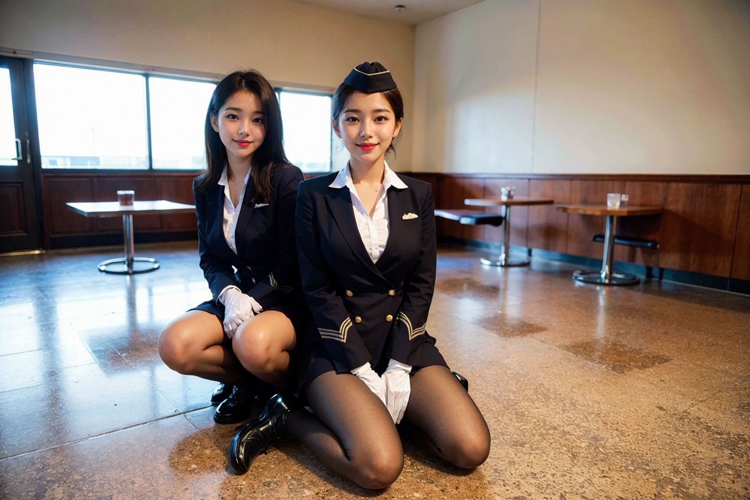 ★Patreon★ Pyramid_Airline Stewardess_1/2