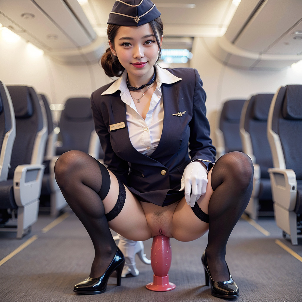★Patreon★ Pyramid_Airline Stewardess_2/2