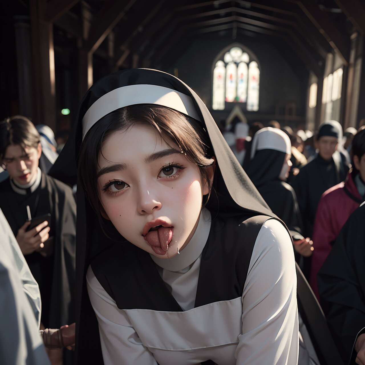 uncensored - Nuns