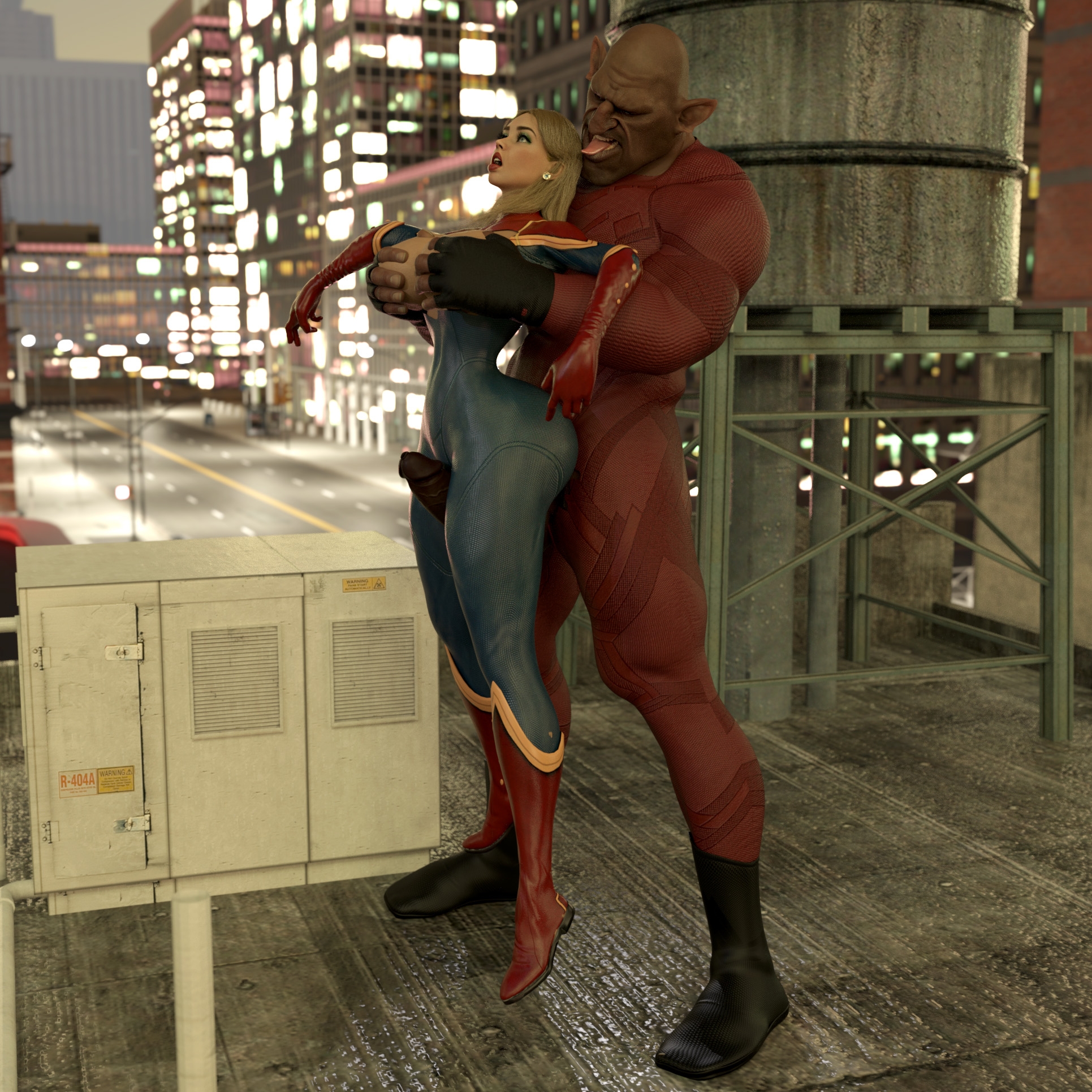【Justice League】Captain Marvel aliens fight