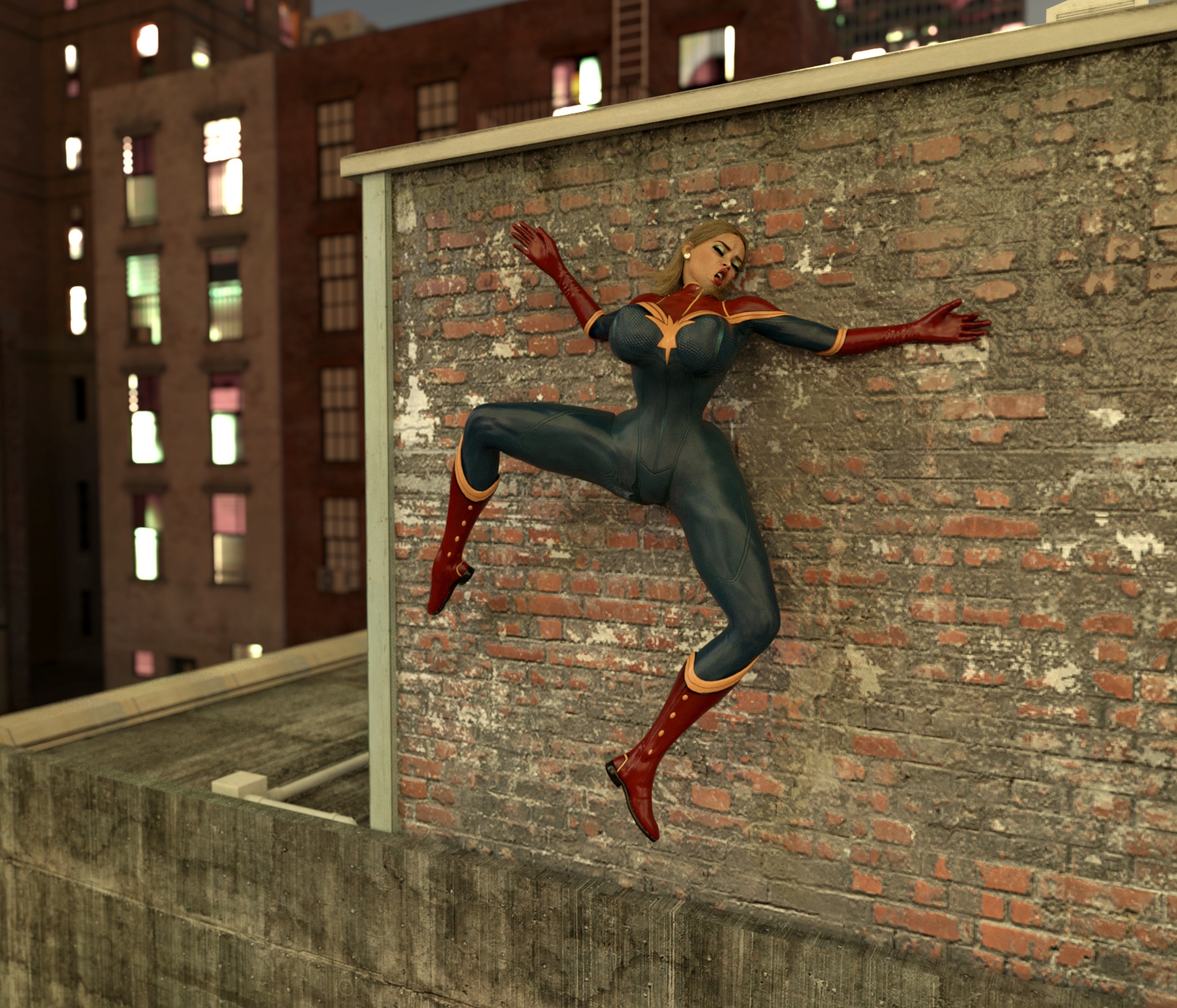 【Justice League】Captain Marvel aliens fight
