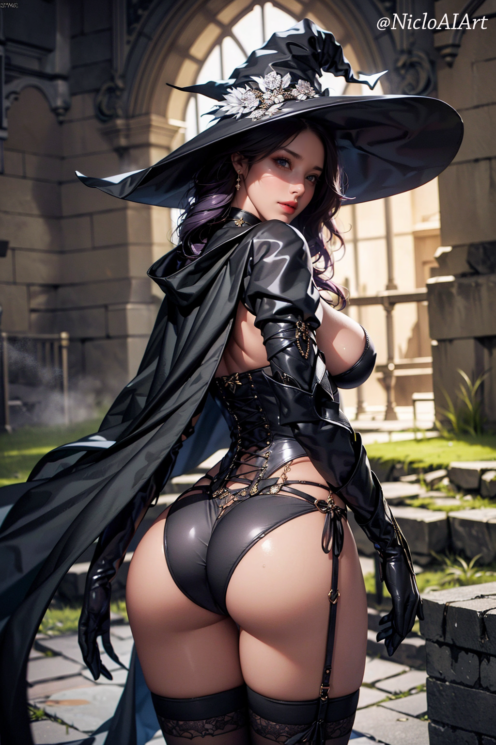 【Patreon】NicloAIArt - 性感女巫