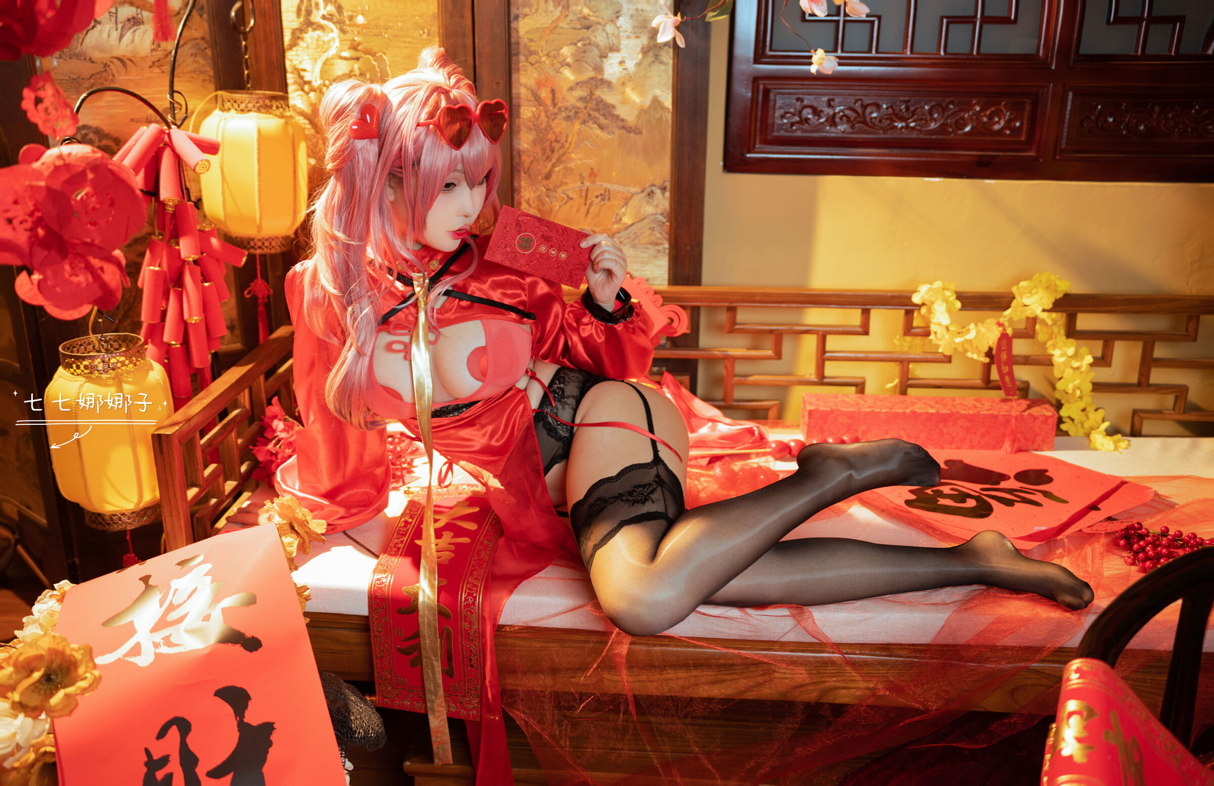 碧藍航線     布萊默頓   新春旗袍    CN：七七娜娜子 - COSPLAY -