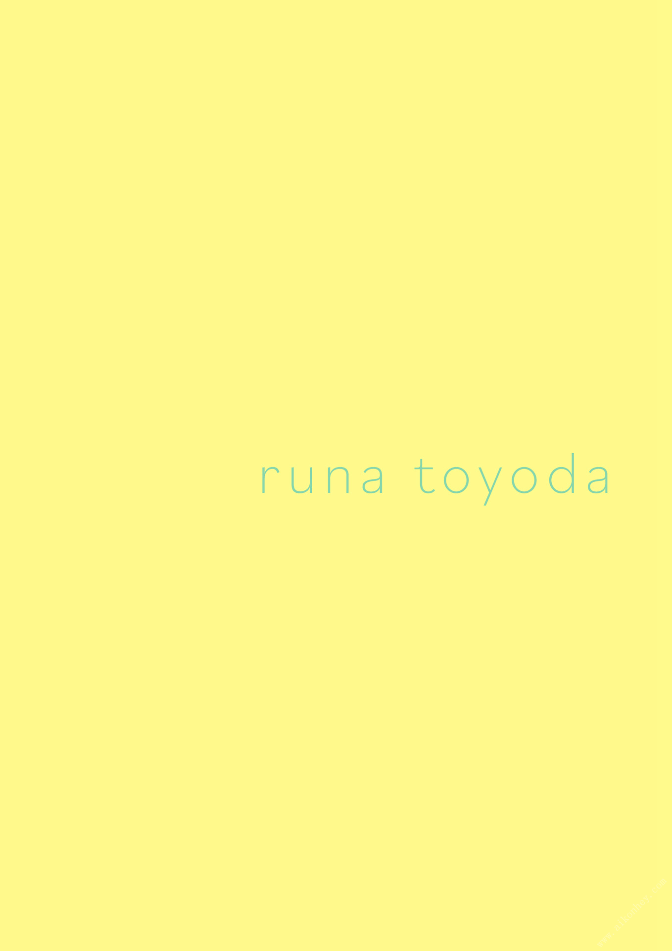 豊田留菲(豊田ルナ)[Photobook]RunaToyoda-Ilikeyoursmile
