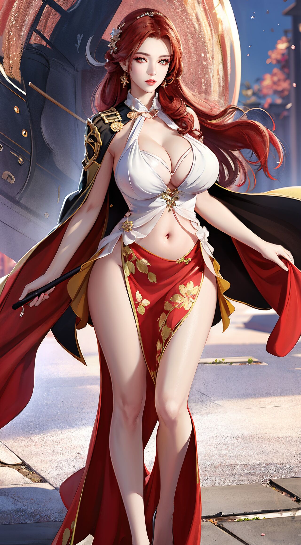 a sample of Ink's work-uncensored-Red Head