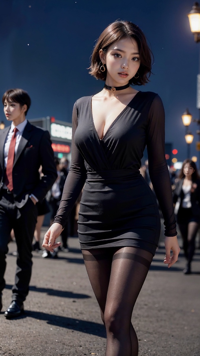 night street girl