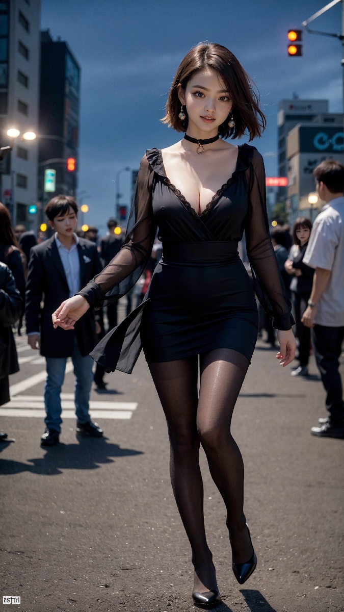 night street girl