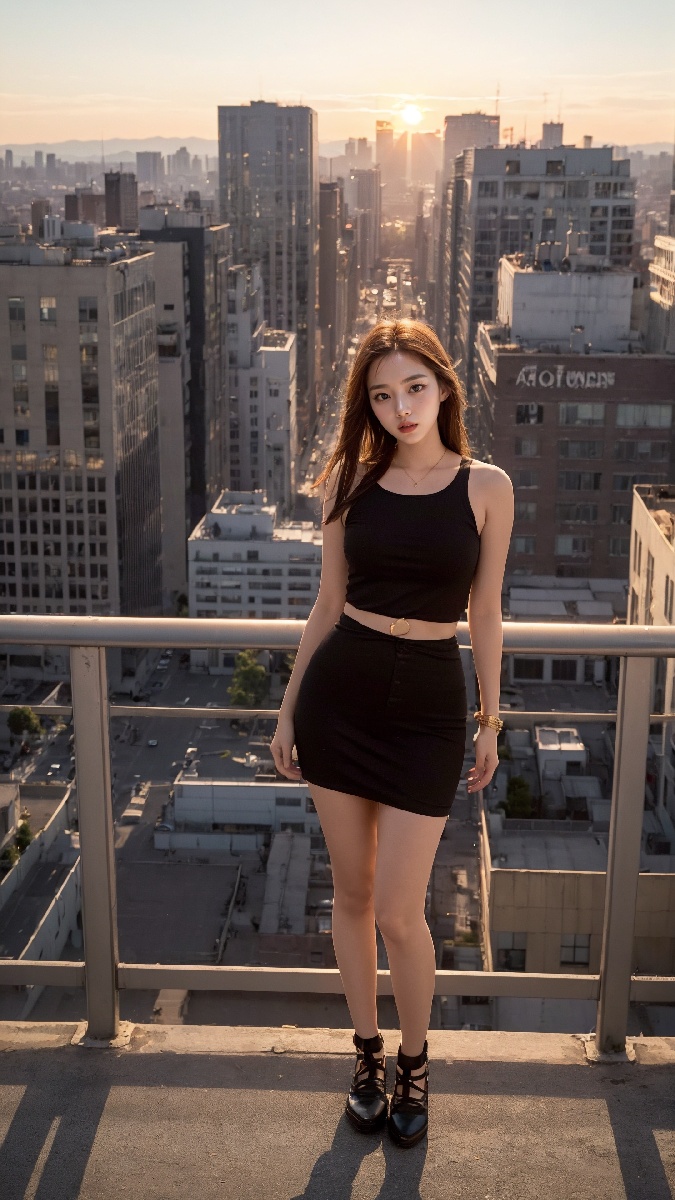 sunset city