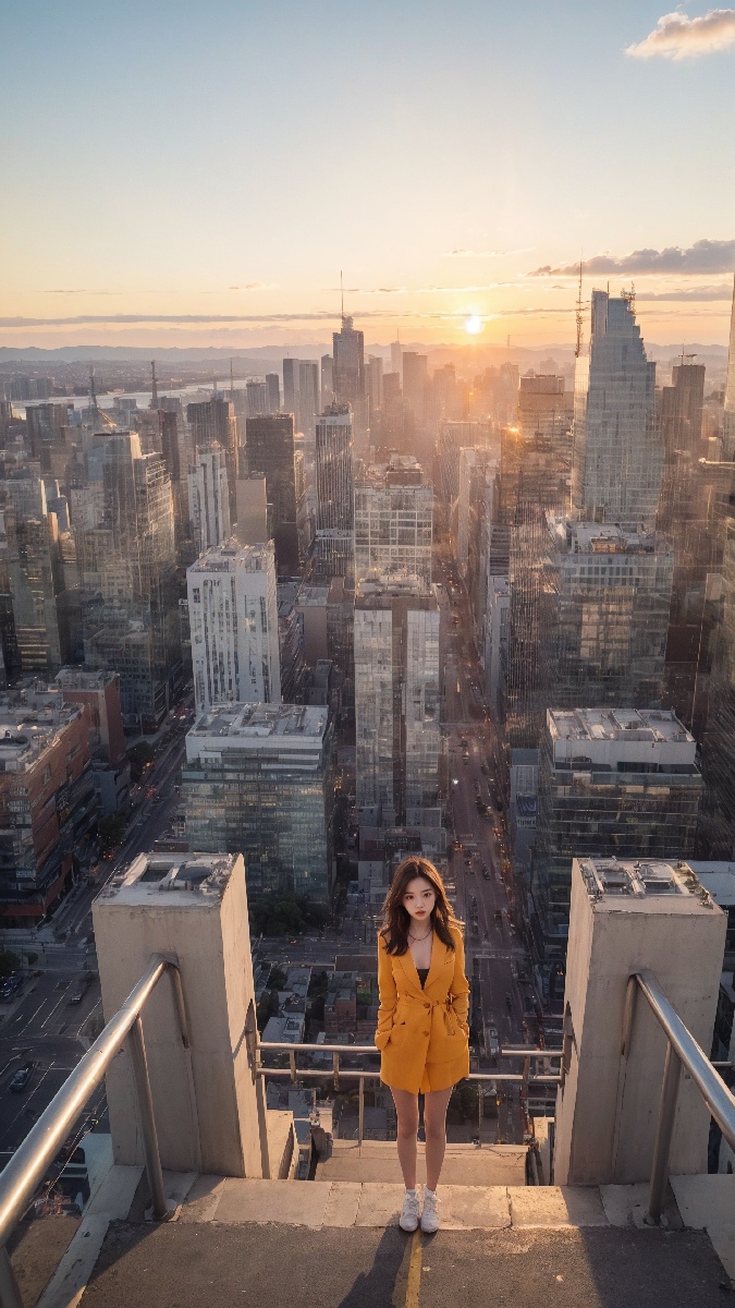 sunset city