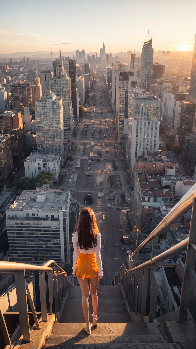 sunset city