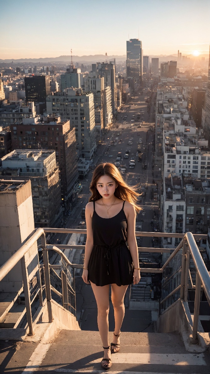 sunset city