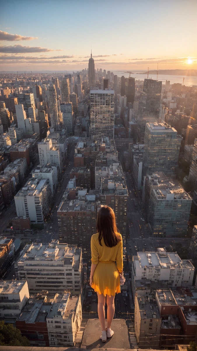 sunset city
