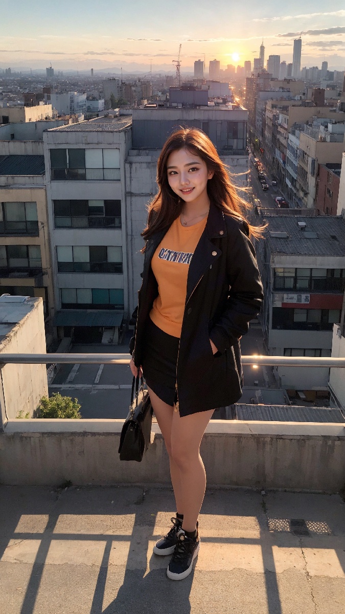 sunset city