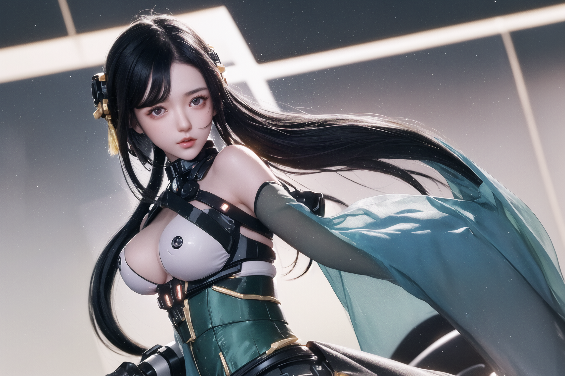 ●PIXIV● FANBOX_Kinshin_vol.1 Cyberpunk China Style 33pics