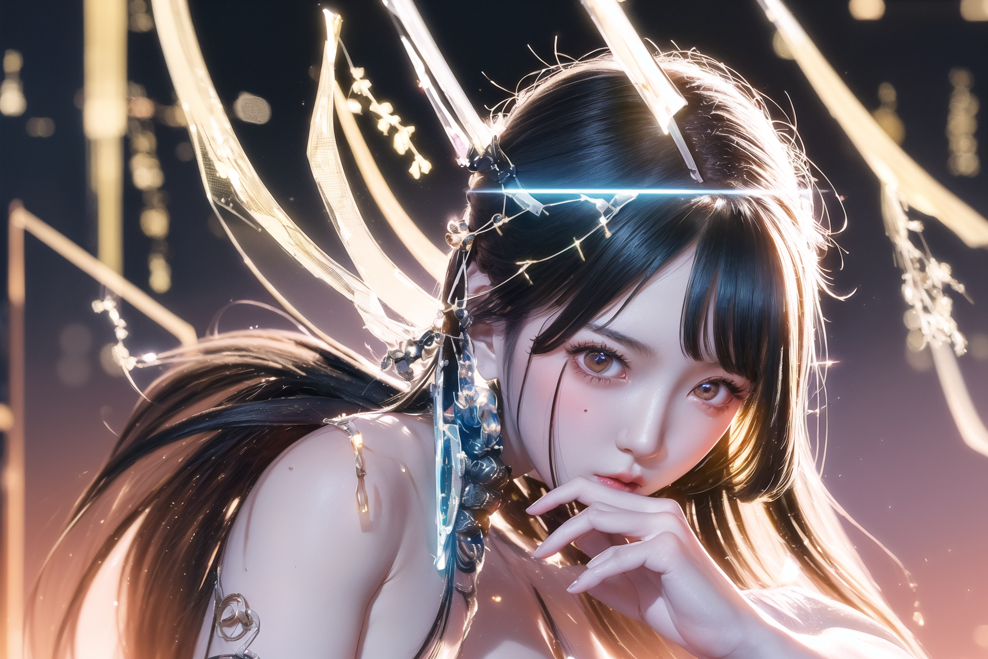 ●PIXIV● FANBOX_Kinshin_vol.1 Cyberpunk China Style 33pics